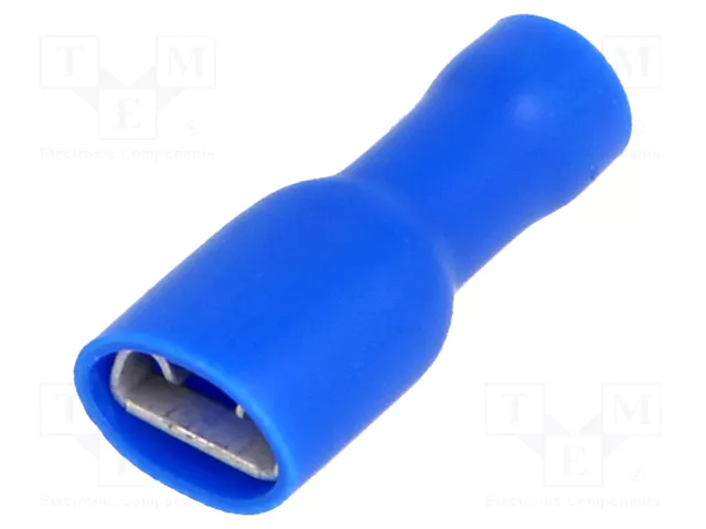 Kabeļa uzgalis plakans F6.3mm -1.5-2.5mm 10.gab F