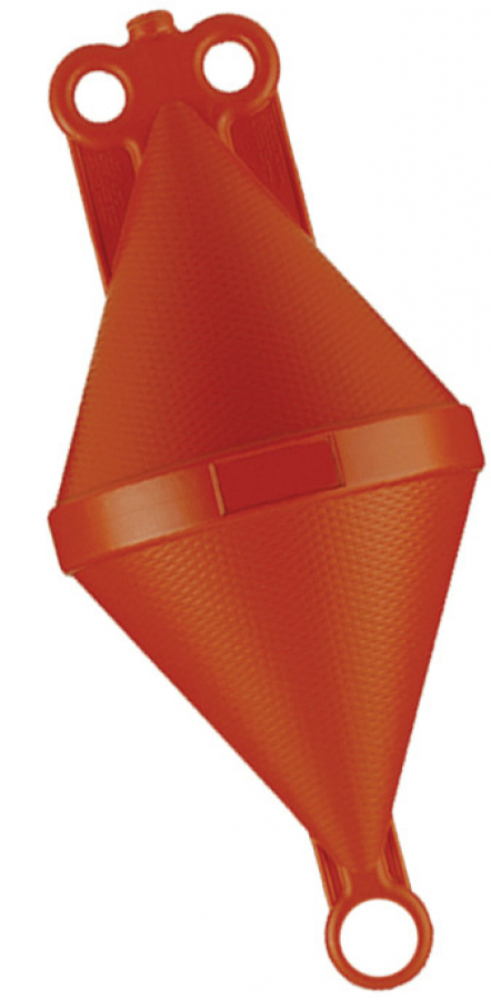 Boja koniska D22cm x 49cm  - oranža - tilpums 5 L