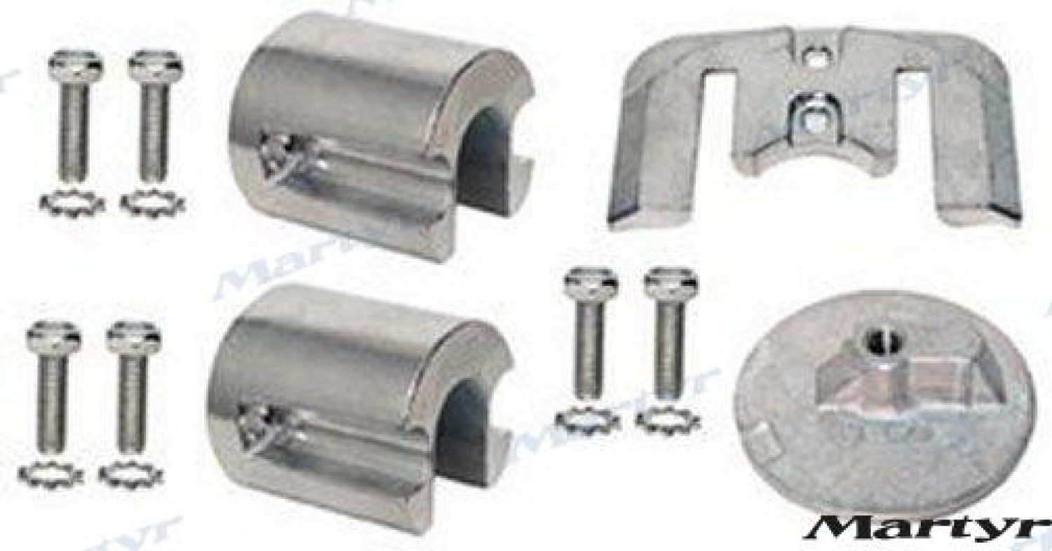 magnesium anode kit for Mercruiser BRAVO 2 and 3 up to Year 2003