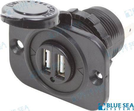 12vdc socket 2usb charger 5v 2.1a