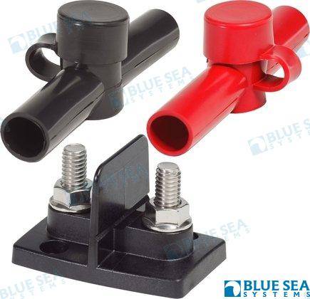 Power post dual 2 x 3/8" studs