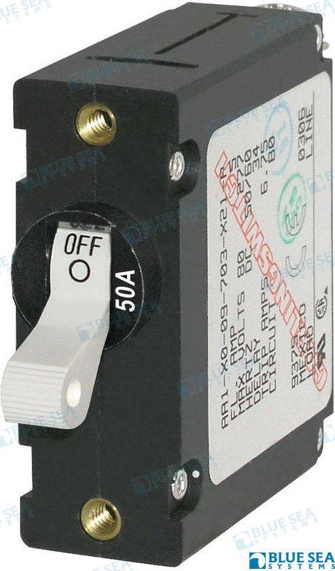 circuit breaker aa1 50a white