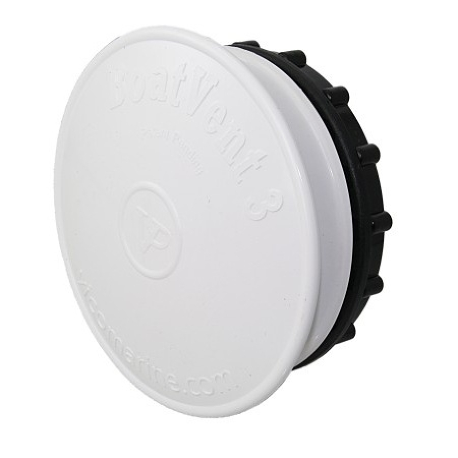 Laivas pārklāja ventilācijai BoatVent 3 balta Øa 109mm Øizgriezums 57-80mm Øi 20mm