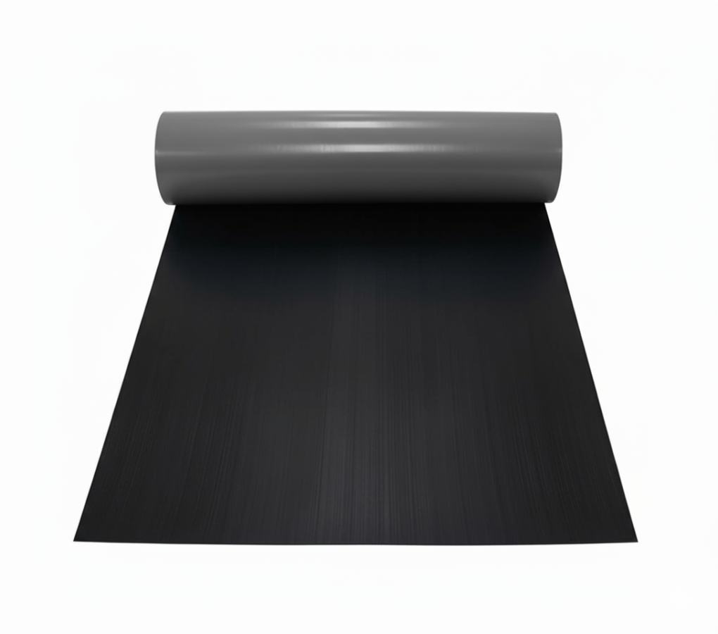Boat Flooring Comfort Deck - Brushed EVA/PE - Black/Medium Grey - 2.4mx1.2mxH6mm - 3M Self-Adhesive
