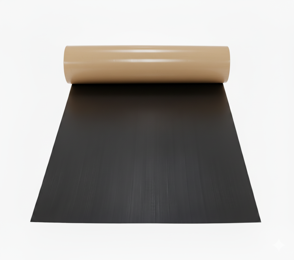 Laivu grīdas segums - Brushed EVA/PE - Gaiši brūns/Melns - 2.4mx1.2mxH6mm - 3M pašlīmējošs