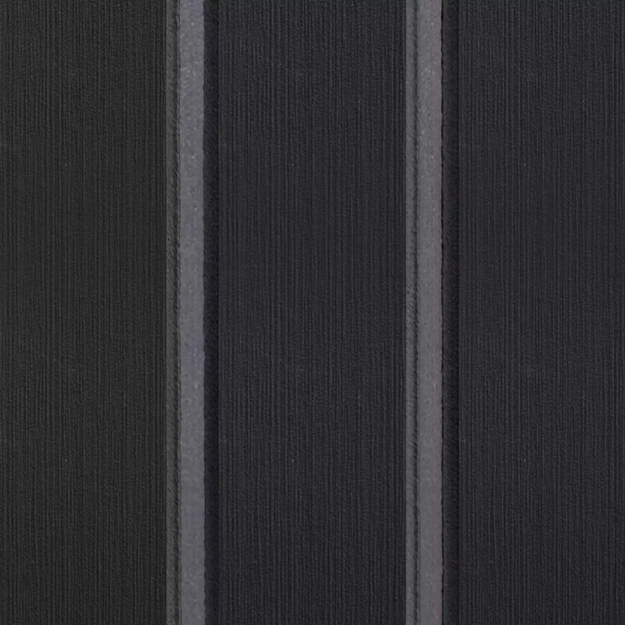 Laivu grīdas segums - V Grooved EVA/PE - Melns/Vidēji Pelēks - 2.4mx1.2mxH6mm - 3M pašlīmējošs