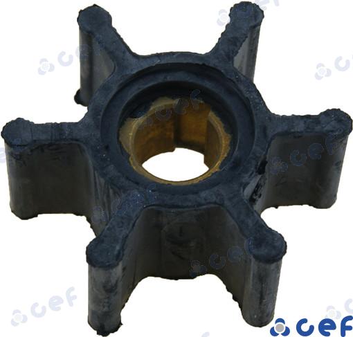 Impeller OEM: Yanmar: 104223-42091, 124223-42092, 128296-42070, 128620-42200; OMC: 229955, 250872; Johnson Pump: 09-827; Vetus: IMP00101