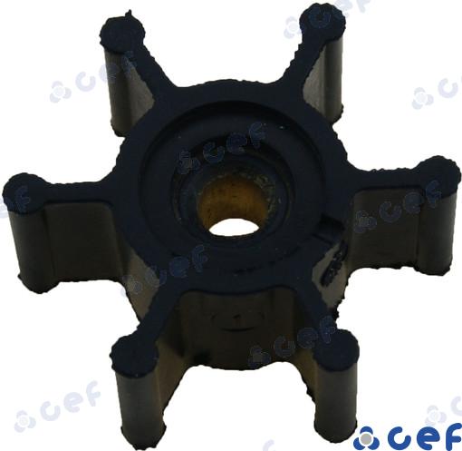 Water pump impeller for OEM: Johnson Pump: 09-824; Jabsco: 6303-0001, 6303-0001-P