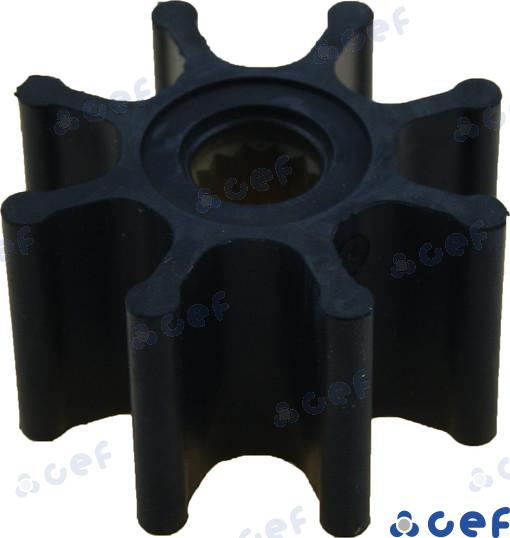 Water pump impeller OEM: Jabsco: 11979-0001, 11979-0001-P