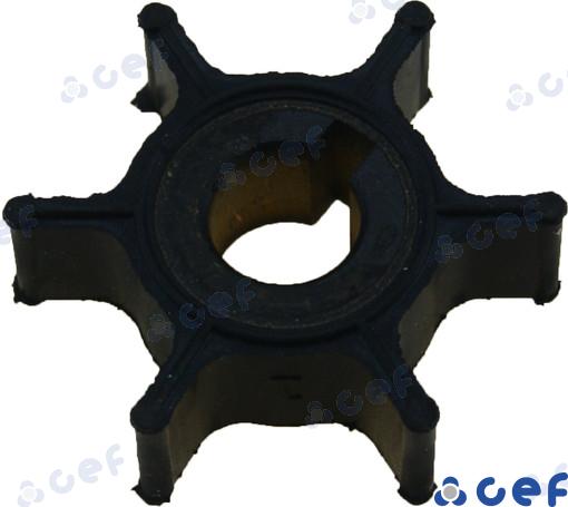 Impeller - Yamaha (4A/B, F4A, 5C) Parsun F4-5 OEM: Mercruiser: 47-96305, 47-96305M, 96305, 96305M; OMC: 0775475; Parsun: 6E0-44352-00-00