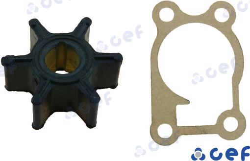 Water pump impeller OEM: Mercruiser: 878837; OMC: 0389576, 389576