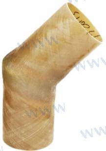 4.00" x 45 deg elbow