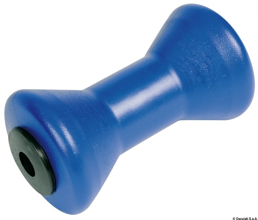 Central roller, blue 196 mm Ø hole 21 mm
