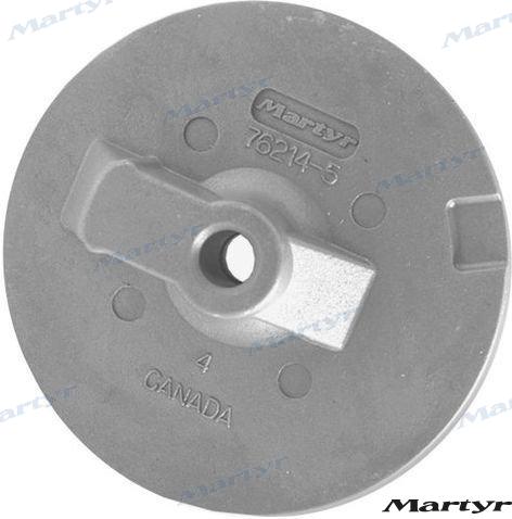 Aluminium Anode OEM: Mercruiser: 76214, 76214A2, 76214Q5, 76214T5, 76514Q5