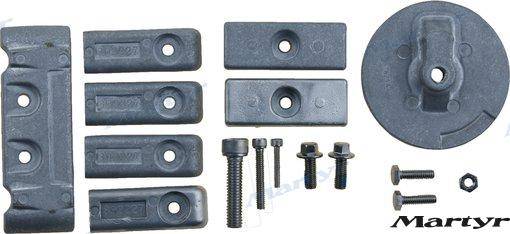 anodskomplekts verado 6 cilindri