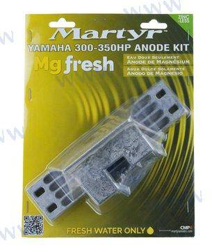 Magnija anodu komplekts priekš Yamaha 300-350 HP Outboard