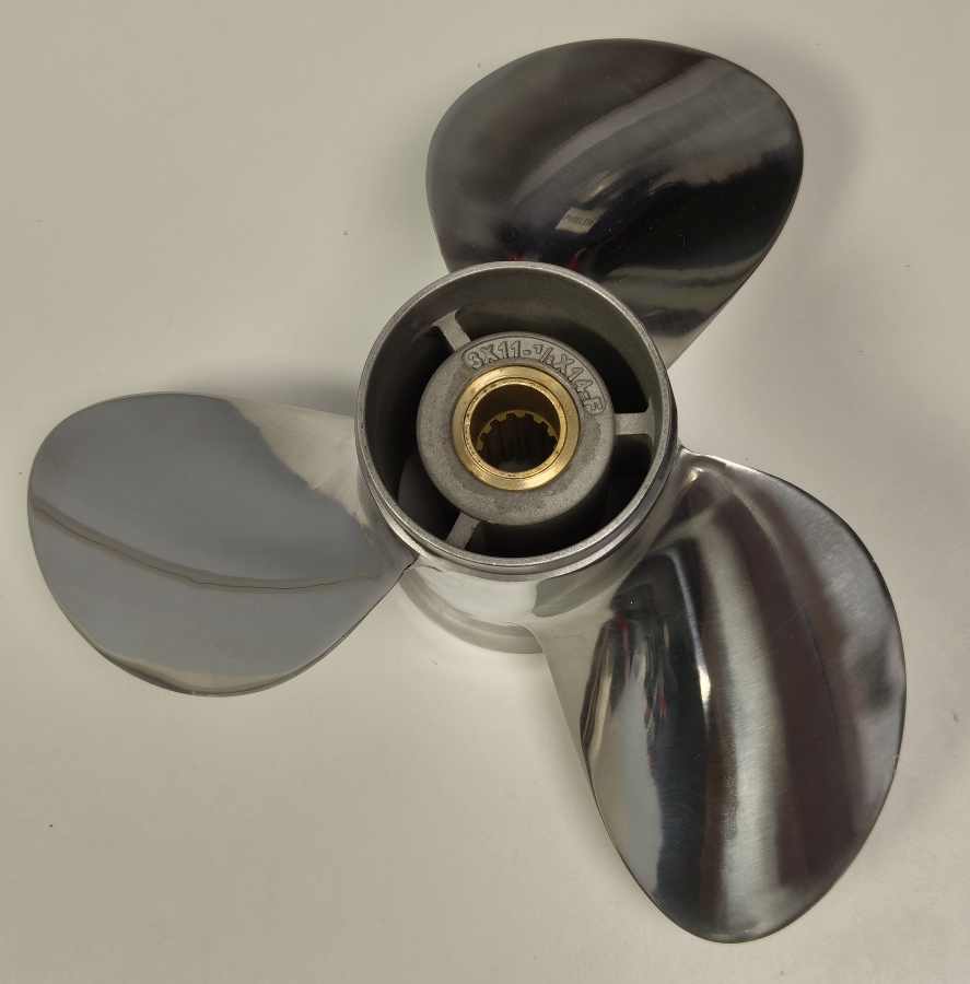 Propeller Stainless steel Mercury 48-855860A46 (40-70Hp) (3x11.1x14) R SOL1311