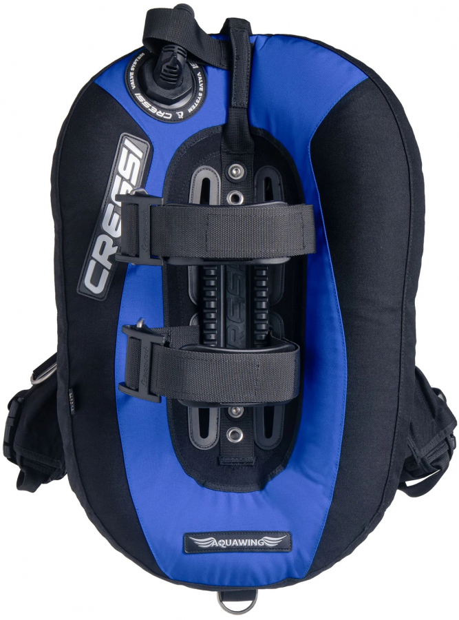 Cressi Aquawing plus BCD xs-xl - black with weight pockets