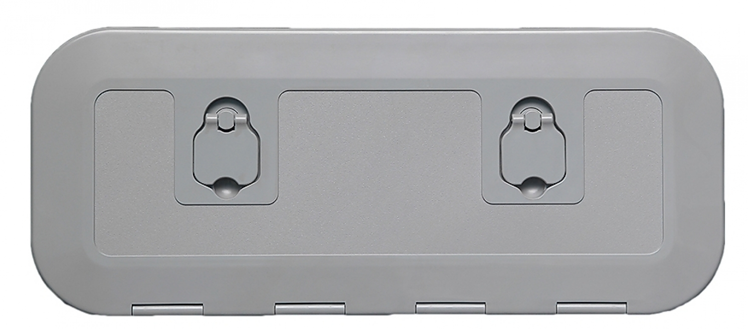 Hatch -  grey RAL 7042 600 x 250 mm