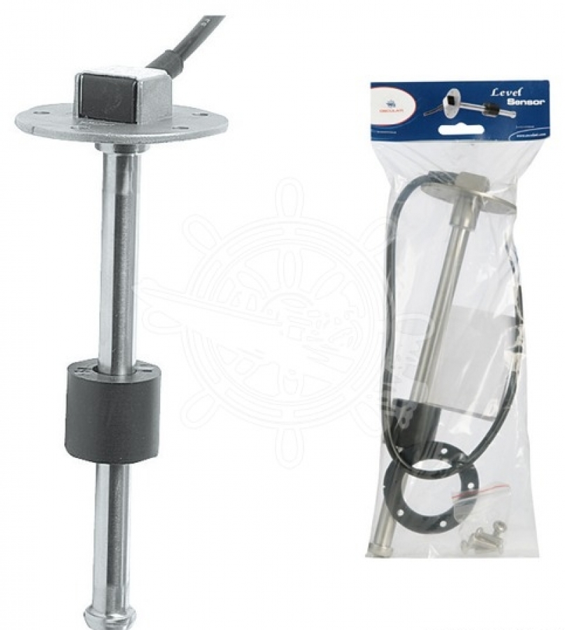 Fuel level sensor 10-180 Ohm L28cm AISI316