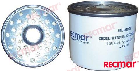 Diesel separator filter element, 858201; 2656017; 26561117