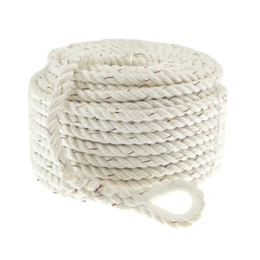 Ankarlina Special Anchor rope white 12mm x 35m