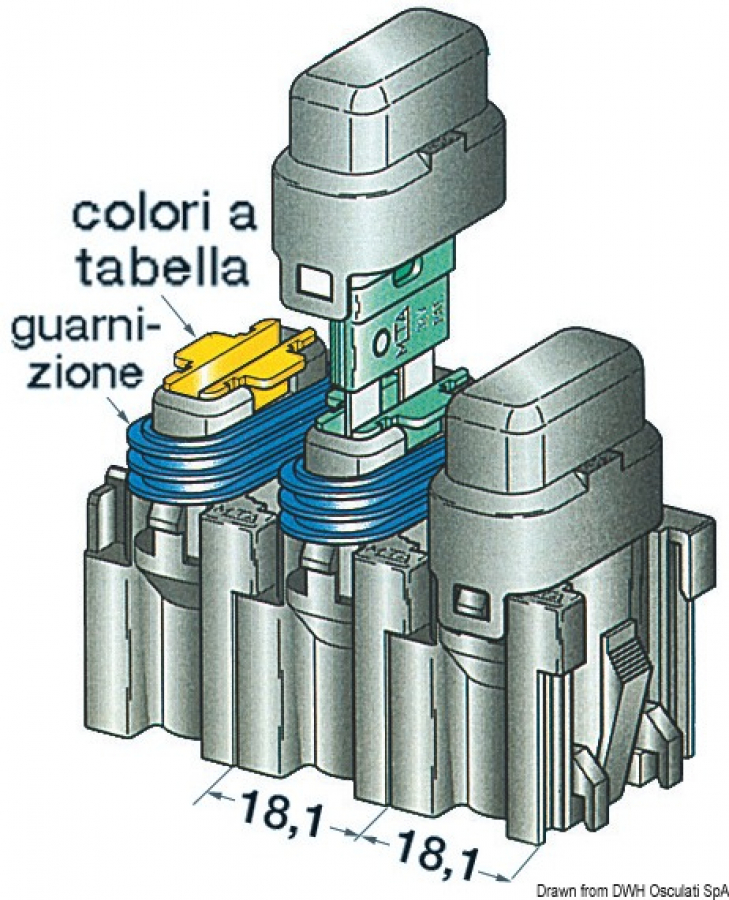 Fuse holder - collapsible 15A