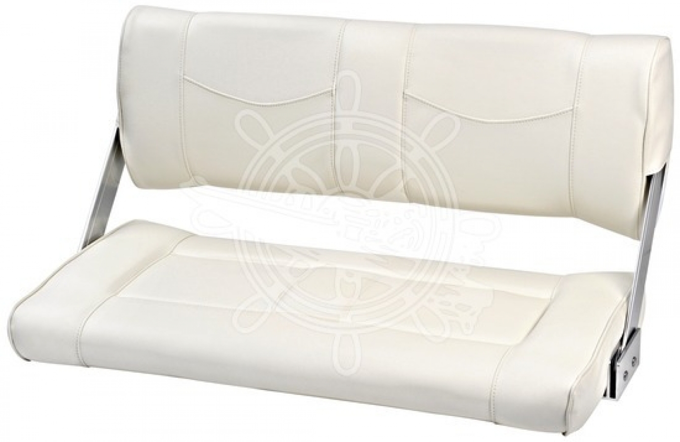 Reverso seat with rotating backrest