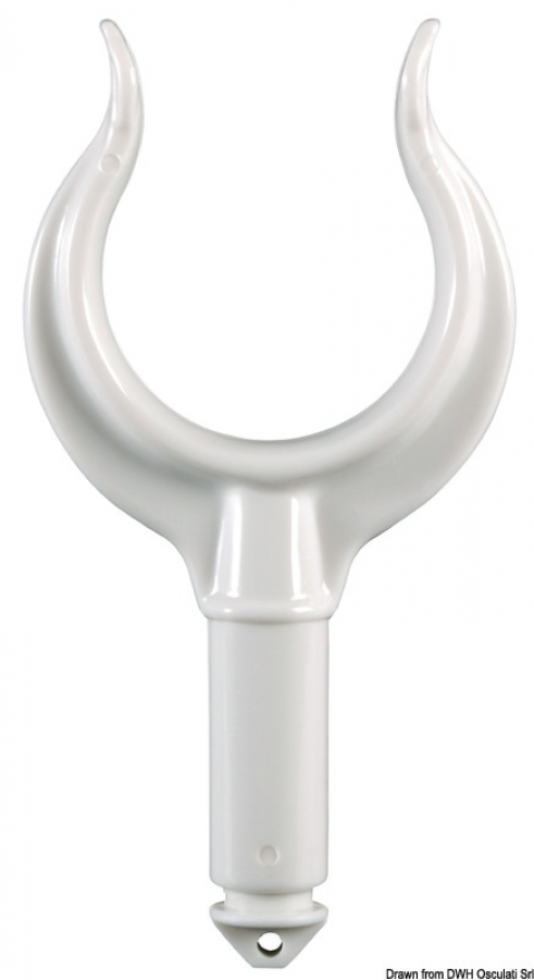 Dullis Derlin 56x42мм нейлон - белый