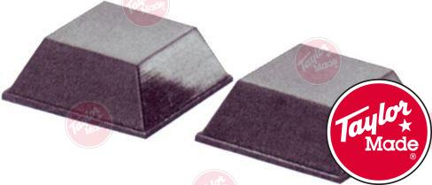 door pads pr. black rubber