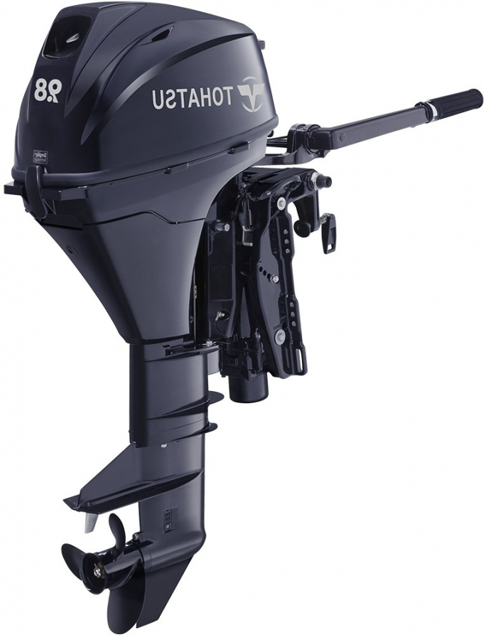 Двигатель Tohatsu MFS9.8BEFTS с электростартером и мостом