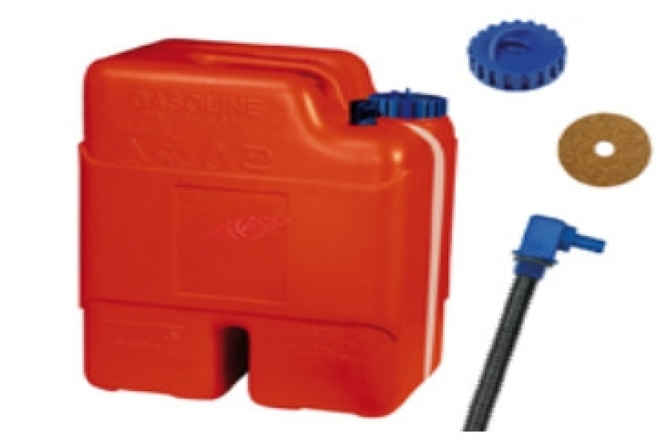 Fuel tank 23L Outlet D.8mm - use vertically only