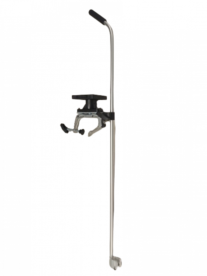 Sonar transducer holder with platform for sonar