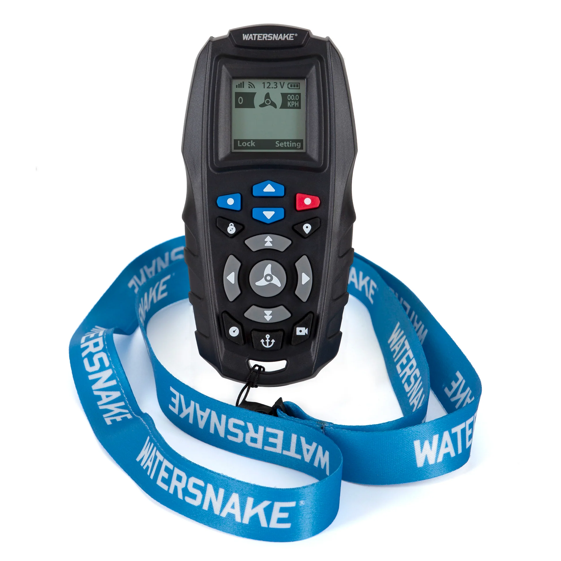 Watersnake STEALTH FULL GPS Electric Motor - 65 lb torque/power - 54 feet lenght - 12V - gray
