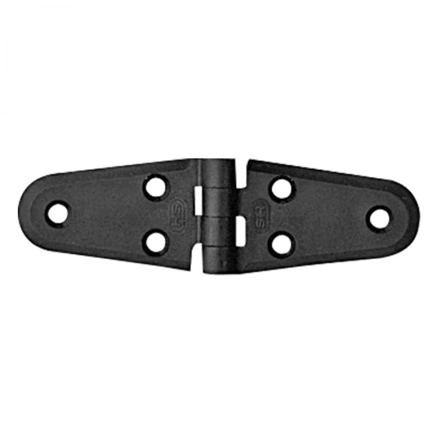 Hinge 100x40x4,5mm -BACK 270 ° -Polyamide