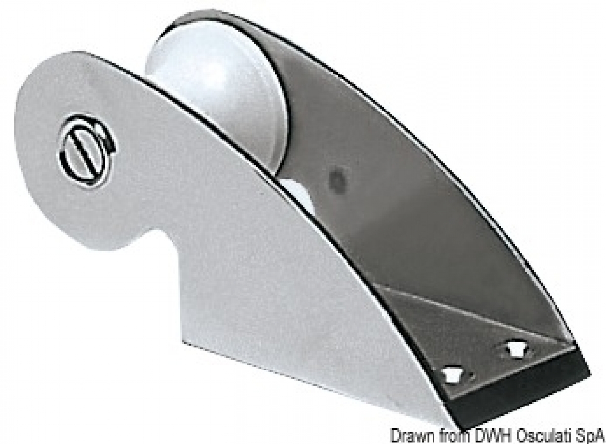 Enkura rullis  Garums 155mm Platums 62mm Augstums 75mm AISI 316