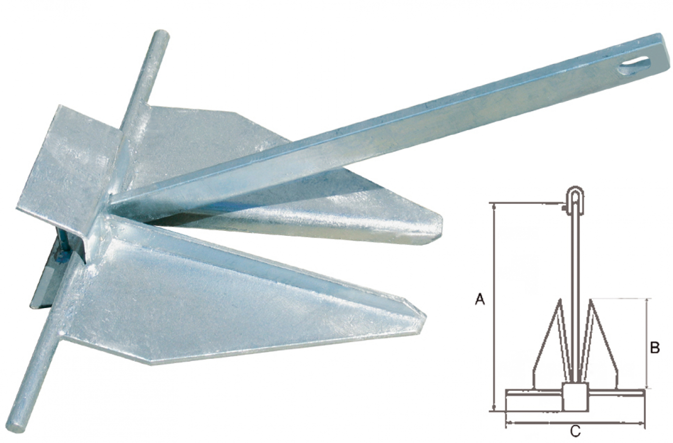 Anchor Sand 6kg L-62cm, Width 45cm