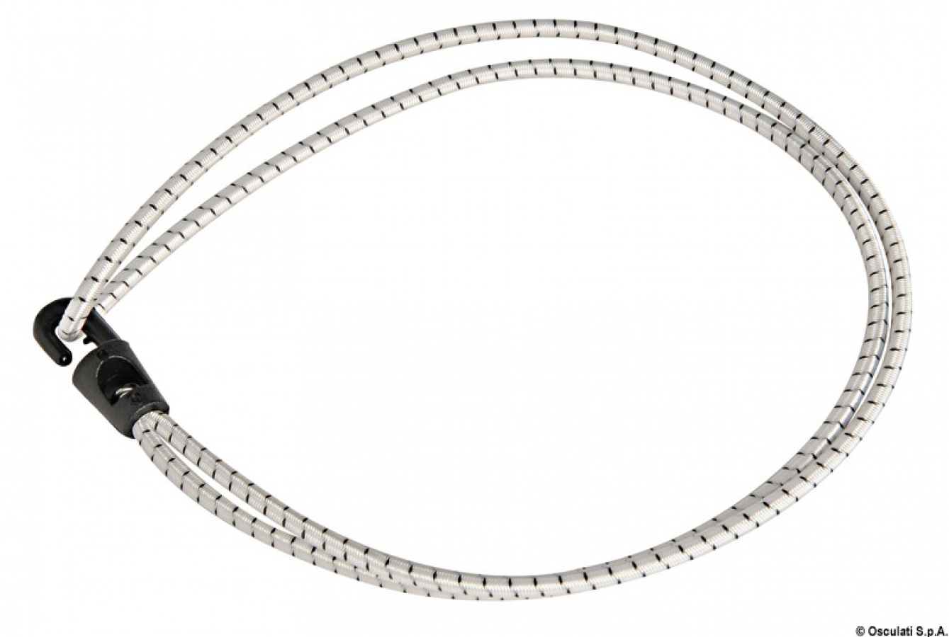 Sail tie with nylon hook L200xØ4mm