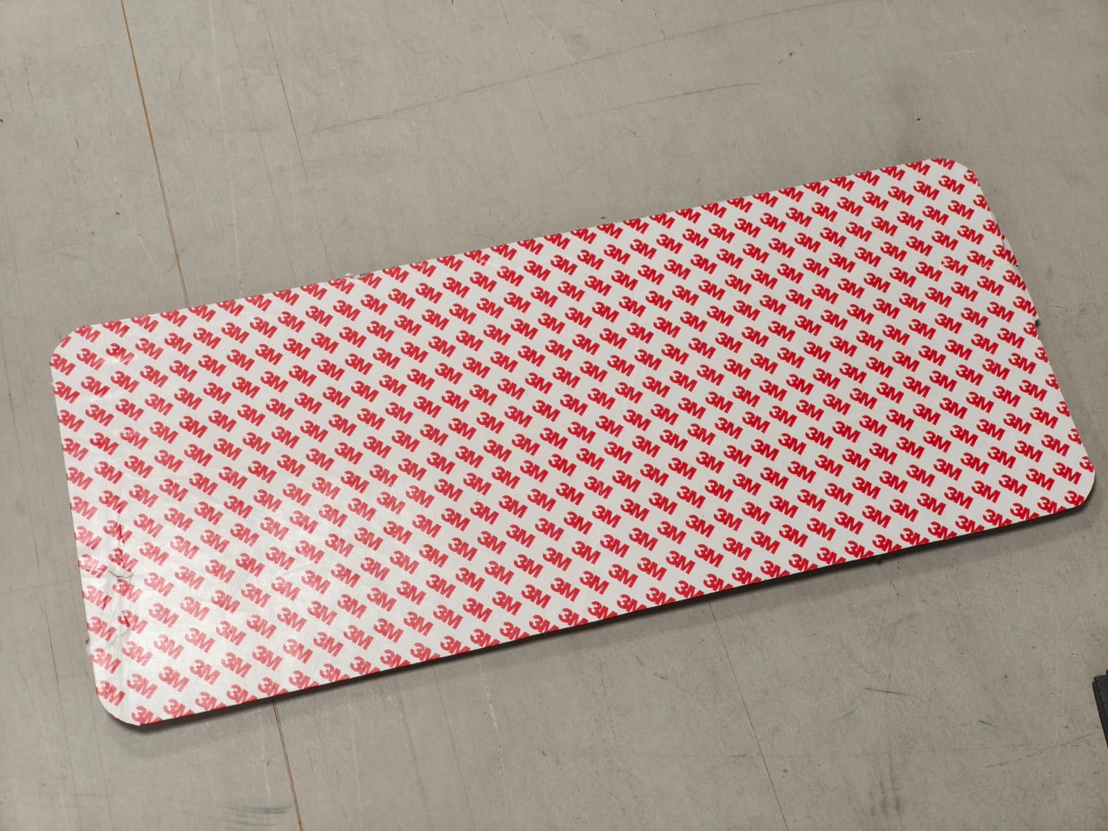 EVA Line laivu grīdas seguma izgriezums 51x21cm pelēks