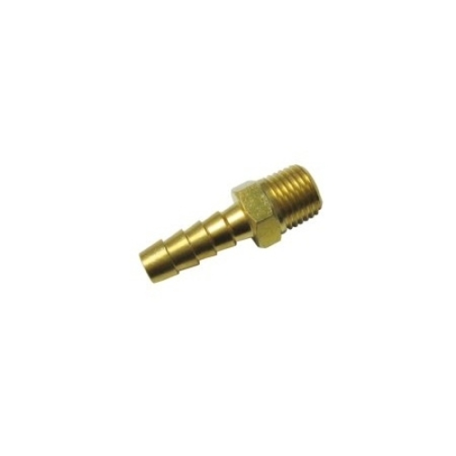 Fuel nozzle 1/4 NPT male thread - 3/8 hose connector (8.0 mm)