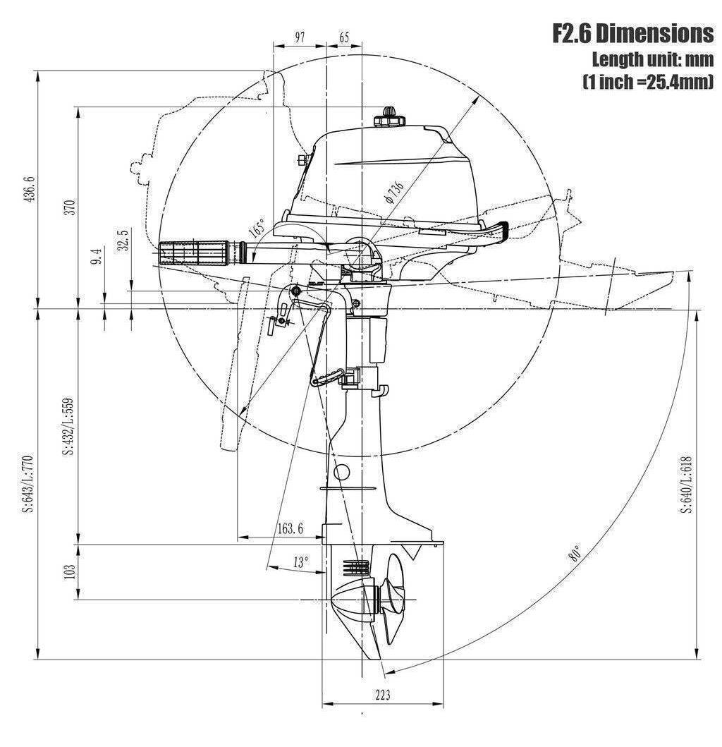 Dzinējs PARSUN 2.6 Zs -S- (F2.6ABMS) 4T