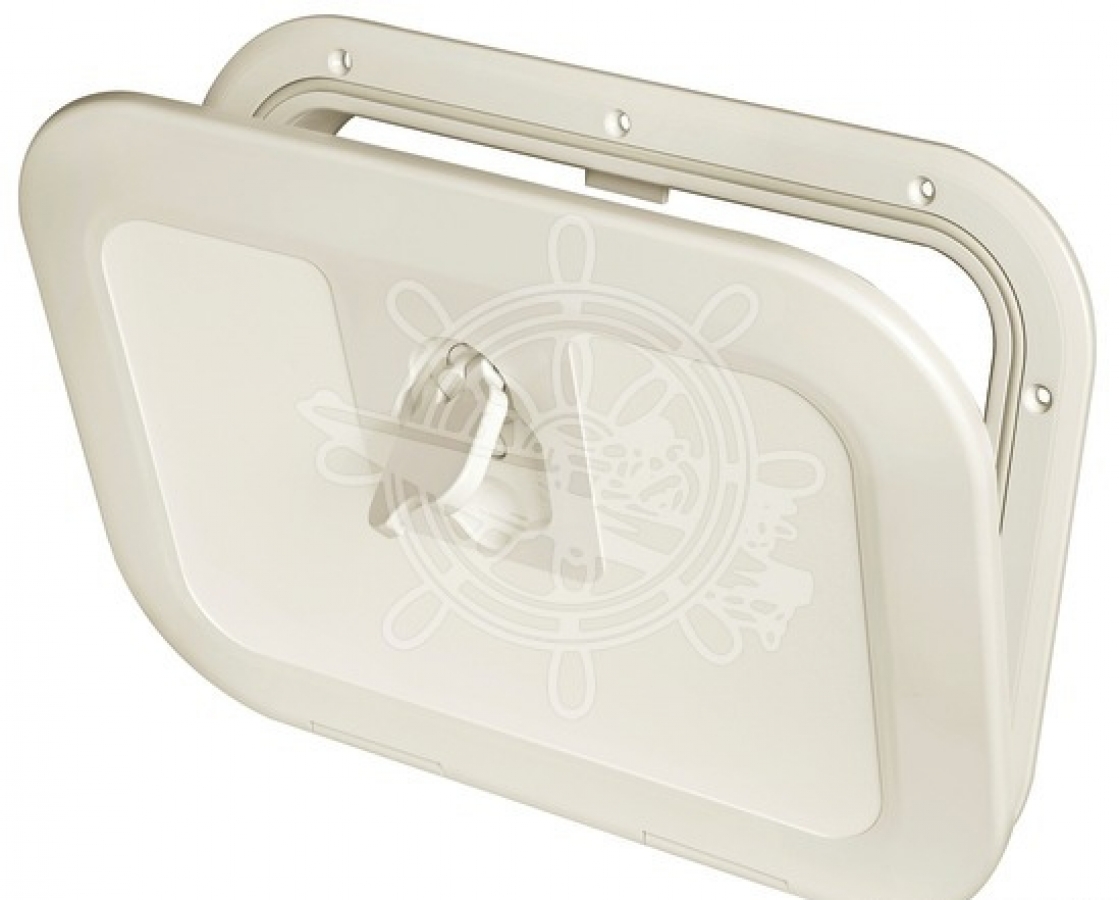 Inspection hatch (Cream colored) RAL 9001 380 x 280 mm