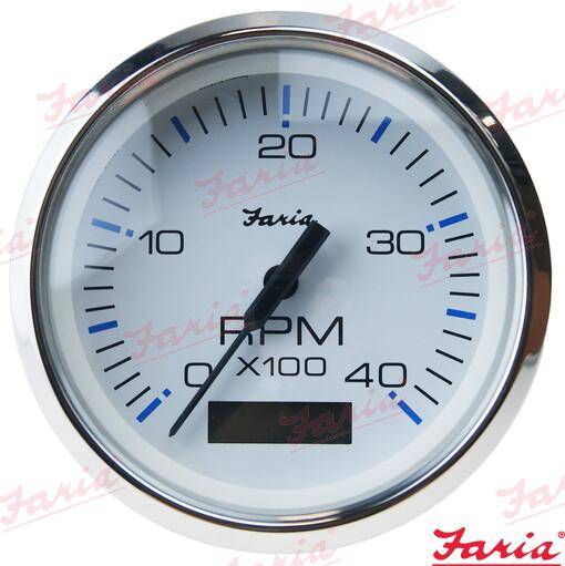 tachometer - hourmeter 7000 rpm