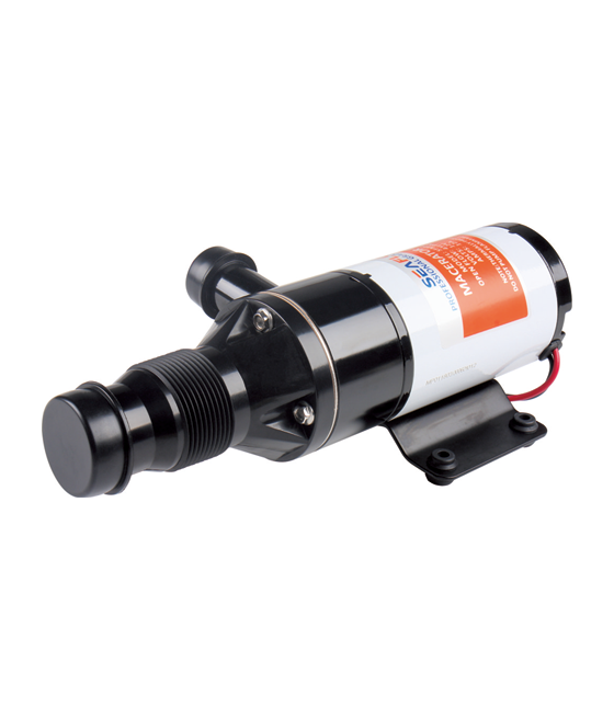 Fekāliju sūknis smalcinātājs -macerators  45l/min 12V/12A in 38mm out 25mm