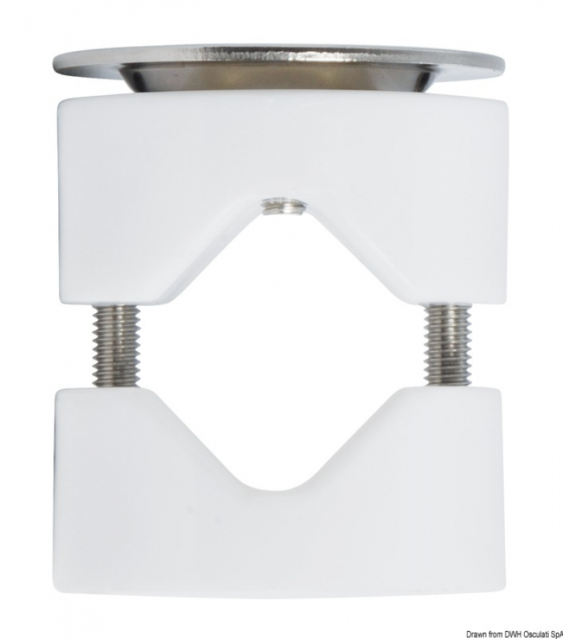 Easy Fender clamp for basket fixing  Ø25-30mm