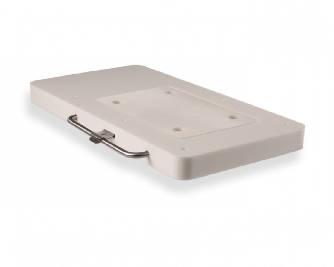 Fixation plate for Motor Guide electric motor - white