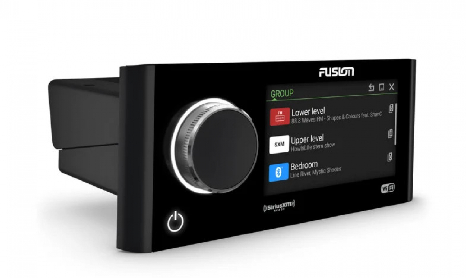 Fusion® Apollo™ RA770 Marine entertainment system with built-in Wi-Fi and APPLE AIR PLAY 2
