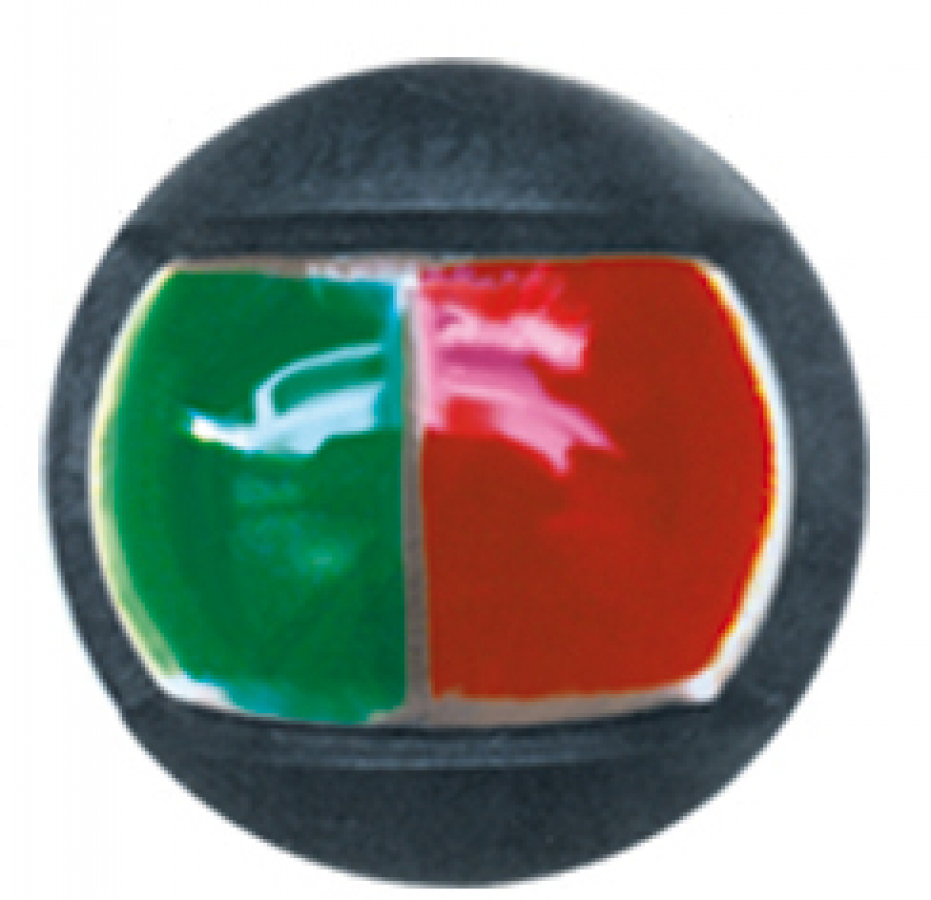 Навигационные огни до 12 м, двухцветные, 225 ° вертикальный монтаж