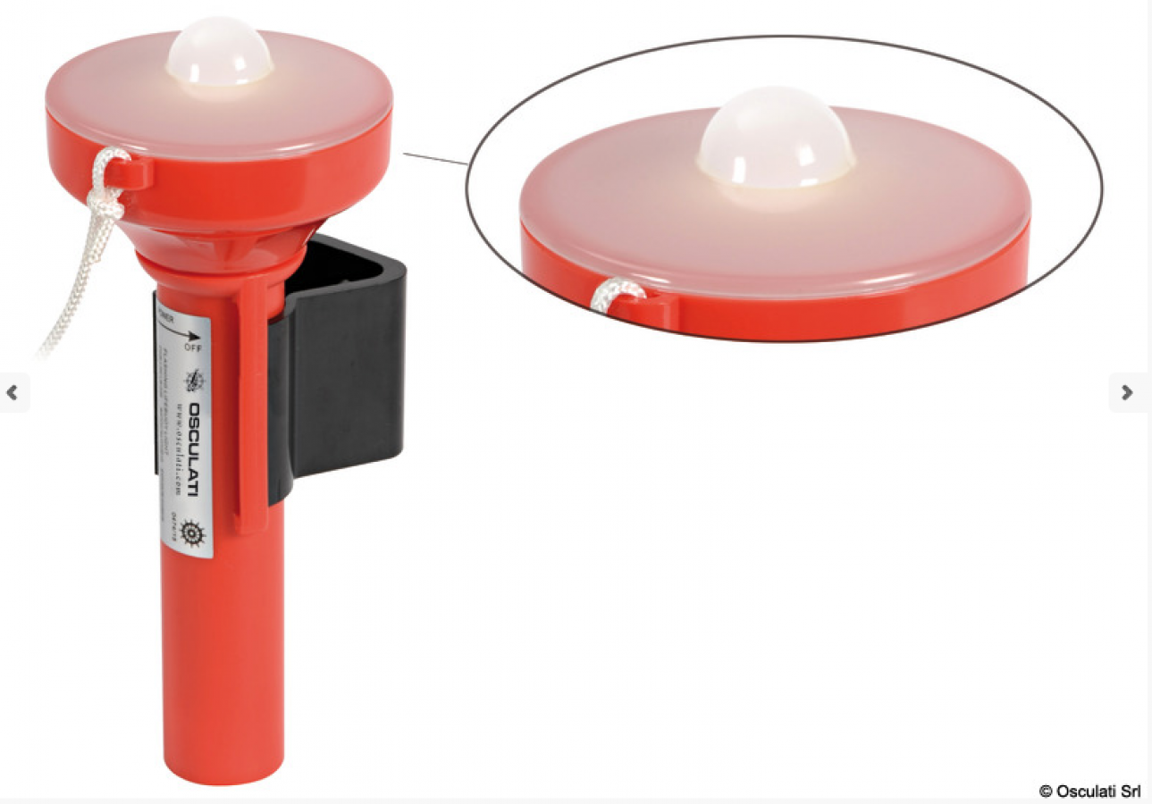 Mini One LED floating rescue light 2AA SOLAS