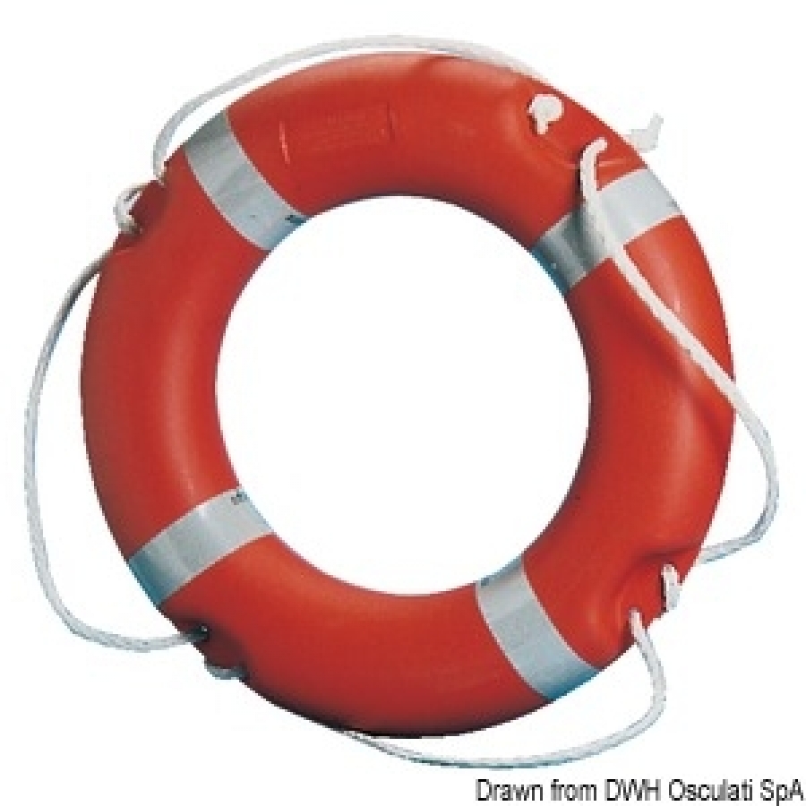 MED-SOLAS approved ring lifebuoy  2,5kg